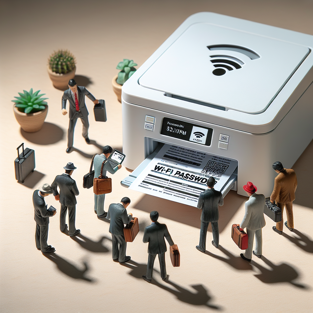 Où trouver le mot de passe wifi imprimante HP