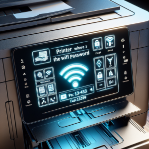 Où trouver le mot de passe wifi imprimante HP