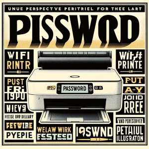 Où trouver le mot de passe wifi imprimante HP